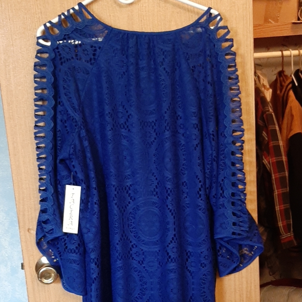 Blue dress